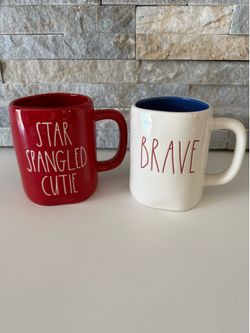 Rae Dunn 4th of July Mugs $7 each