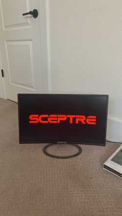 Sceptre 24inch curved monitor 1080p 60hrz