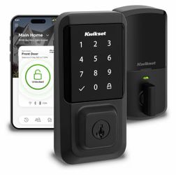 Kwikset Halo Wi‑Fi Smart Lock — Matte Black