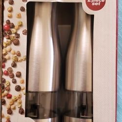 New  Kalorik Electric Salt And Pepper Grinder 