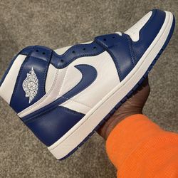 Air Jordan Retro 1 High OG Storm Blue Size 12 