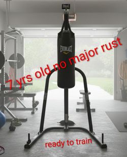Can Deliver $75 Stand $35 Bag Everlast Heavy Bag Stand Optional Punching Bag