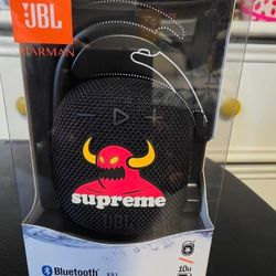 Supreme Toy Machine Jbl Clip 4 Speaker