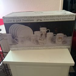 16 Piece Plate Set