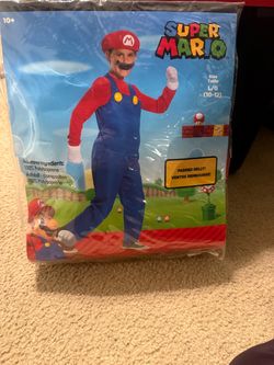Super Mario Kids Costume Size L/G (10-12)