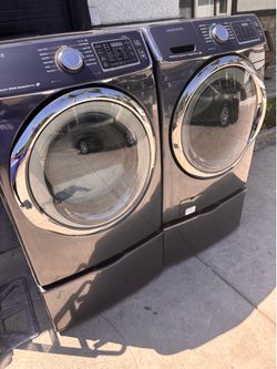 Samsung washer and dryer electric set in good working conditions