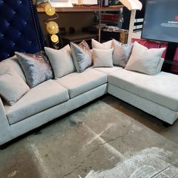 Grey Sectional On Sale Free Delivery 