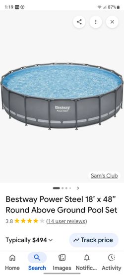 18x48 Bestway Pool Frame