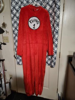 Thing 1 Costume Size L/XL