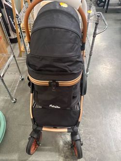 Black Pet Stroller | Stylish, Comfortable & Easy to Use