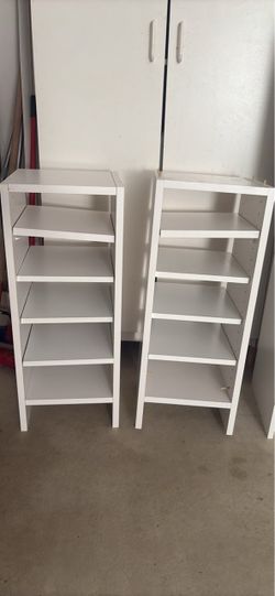 Large bookshelf and two mini