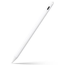 Stylus for iPad 2018 to 2025, Fast Charge, Palm Rejection, White