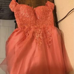 Vestido Color Peach 