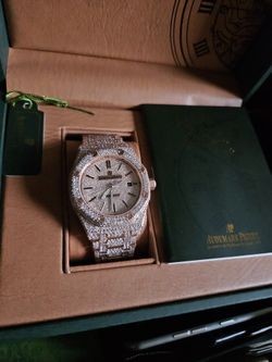 Moissanite Bussdown Watch! Will Not Disappoint!