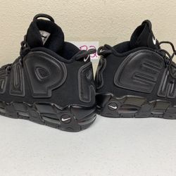 Nike Air More Uptempo Supreme Suptempo Black