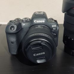 Canon Eos R6 w 35mm Rf Lens