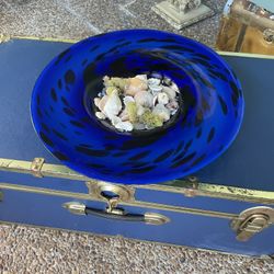 Blue Cobalt Centerpiece Bowl