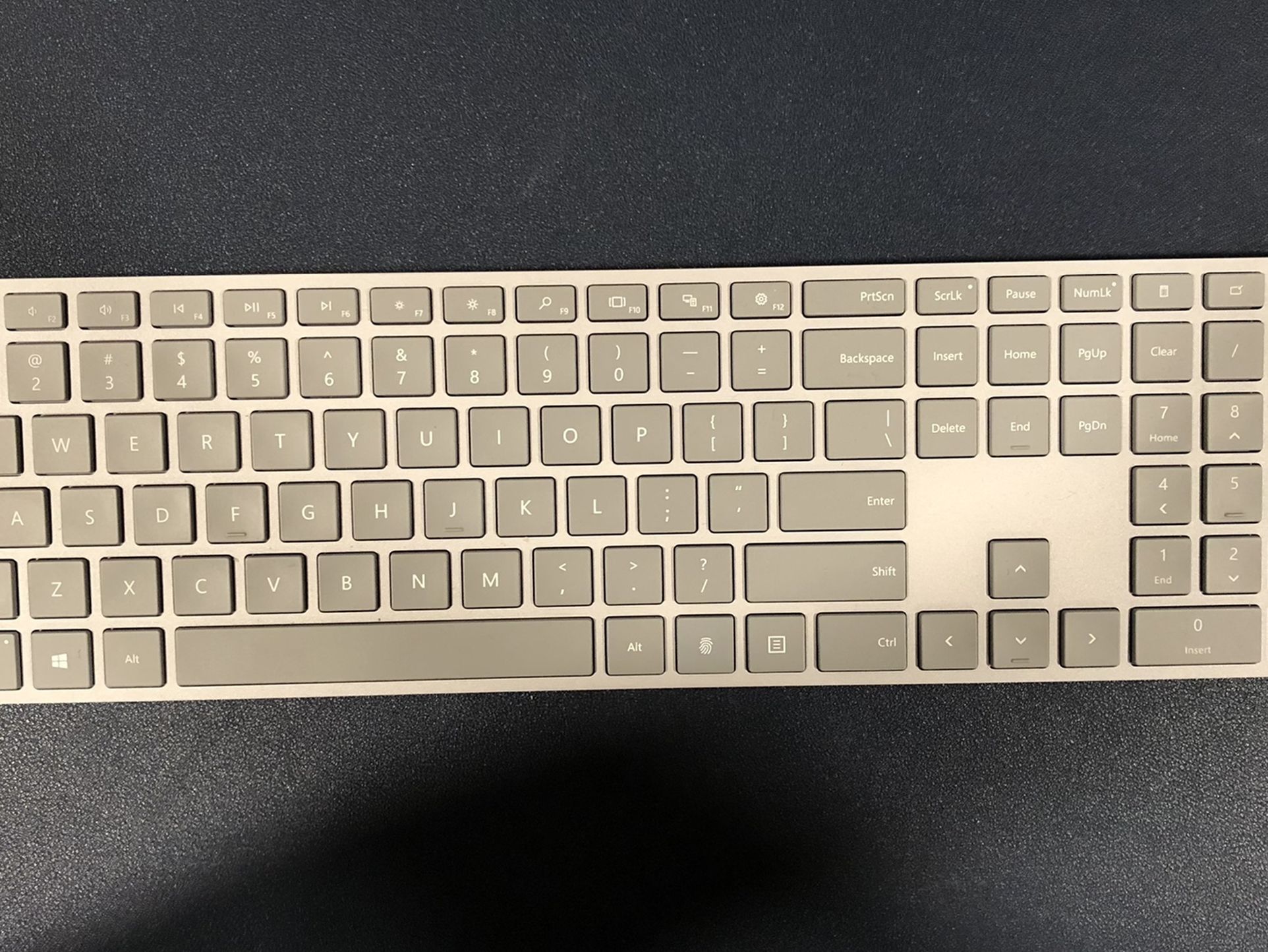 Microsoft Modern Keyboard With Fingerprint