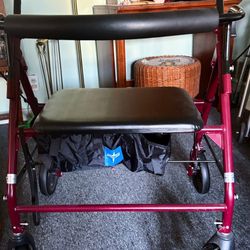 Medline 4 wheel Rollater 