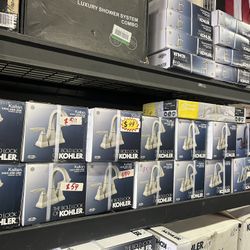 Kohler Faucets! Large Inventory On Sale!