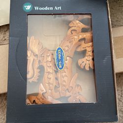 Wooden Dragon Puzzle