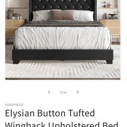 Queen size bed frame！89$