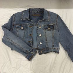 cropped denim jacket 