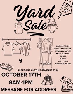 YARD SALE