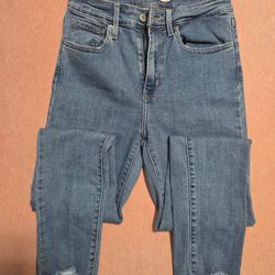 Levi's blue jeans
