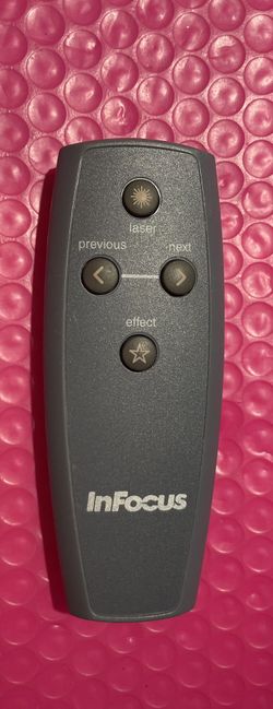 In Focus, Presenter Projector, Remote In A Link Technologies With Laser Pointer-8 