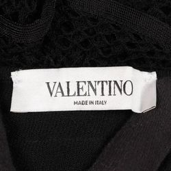 Valentino Valentino Rayon Nylon Top Black small size 