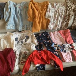 Clothes for girl. Size 2/3. Dresses, Pants, Sweaters