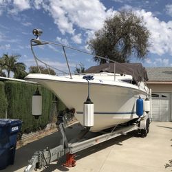 1989 Sea Ray 250 DA & Parker Aluminum Trailer