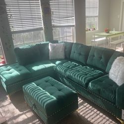 New In Box L Shape With Ottoman $50DOWN 