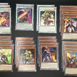 Yugioh! Infernoble knight deck core. 35 cards