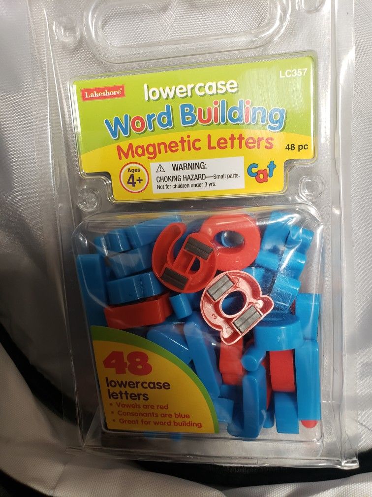 Fun with Abc's Magnetic Letters
48 Lowercase Letters