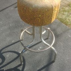Old Bar Stool, Antique Bar Seat. Chair
