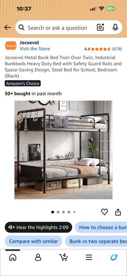 bunk bed