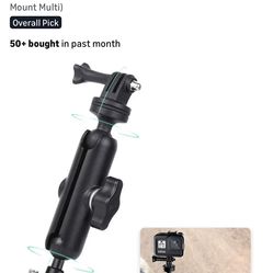 Motorcycle bike camera holder mounting bracket