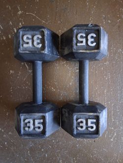 35lb dumbbells