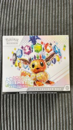 Prismatic Evolutions Trainer Box