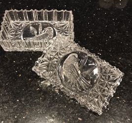 Crystal Box - Love Bird Design - One-of-a-Kind