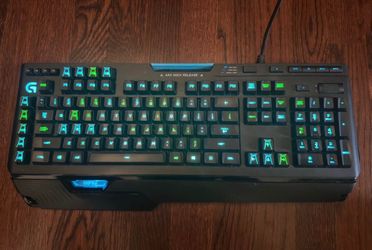 Logitech G910 Orion Spectrum RGB Wired Mechanical Gaming Keyboard, Black