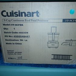 Cuisinart Food Processor 