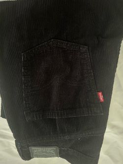 Levi's Black Corduroy Pants
