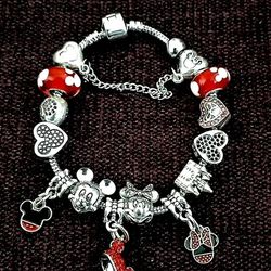 Mickey Mouse Hot Charm Bracelet On Sale Now 