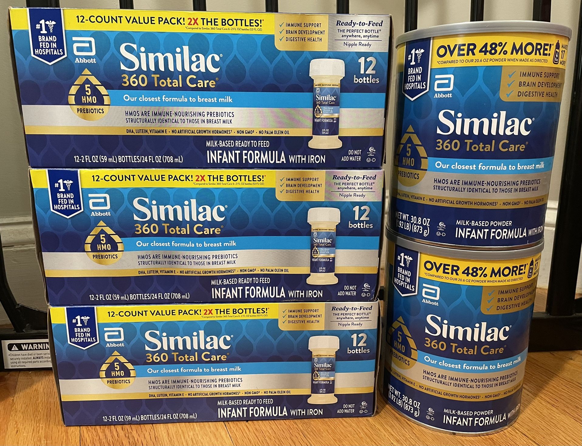 Similac 360 Total Care Baby Formula Bundle