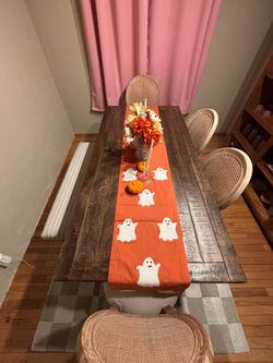 Table and 4 chairs