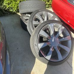 20” 5 Lug Infinity Rims & Tires
