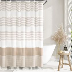 Striped Shower Curtain